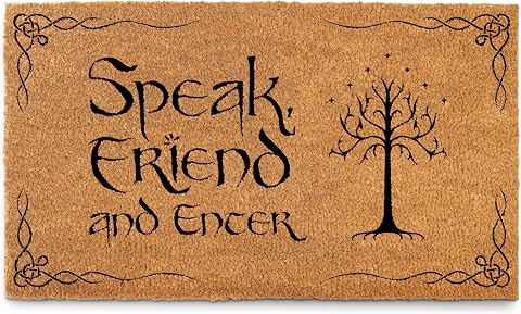 Speak Friend and Enter Doormat