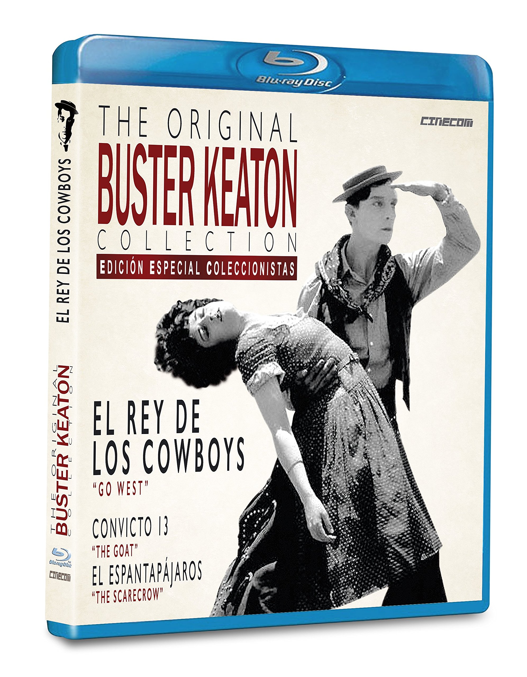 El Rey de los Cowboys (Go West) + Convicto 13 (The Goat) + El Espantapajaros (The Scarecrow) [Non-usa Format: Pal -Import- Spain]