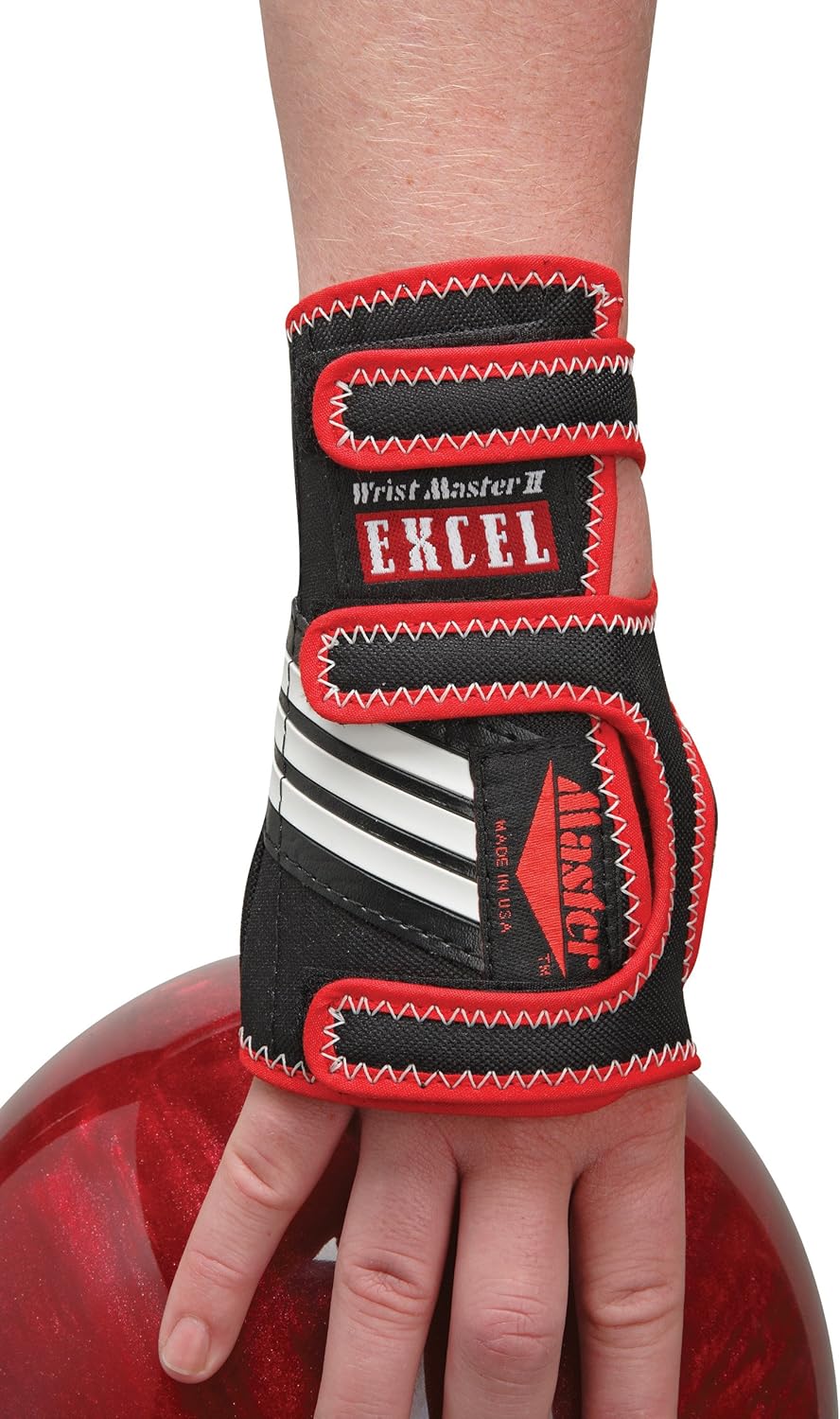 Master Industries Wrist Master II Excel Bowling Gloves, Small, Left Hand