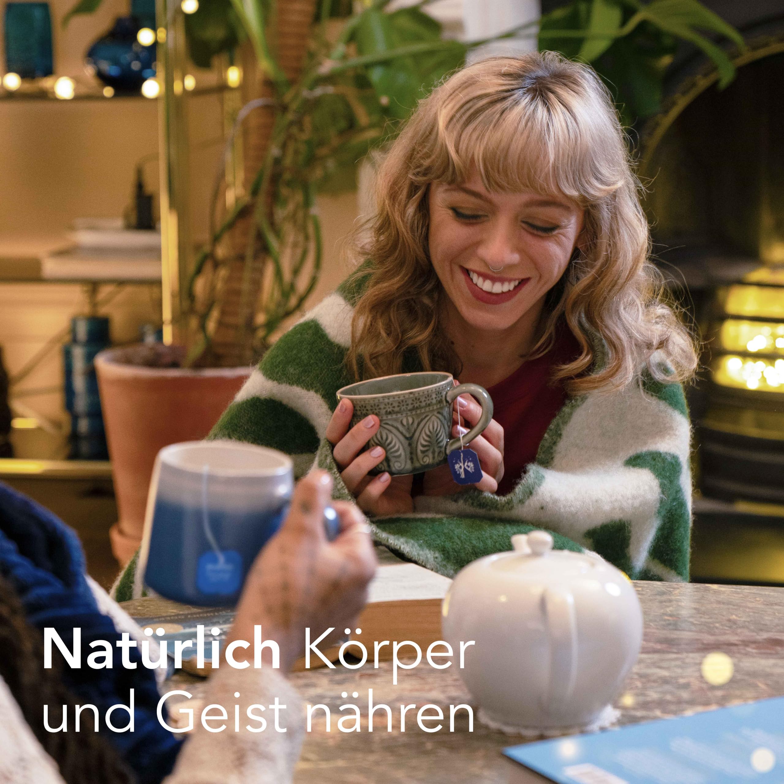 Pukka Tee Geschenkset, Premium Selection Bio Tee Box "Wellness von früh bis spät", Matcha, Kurkuma, Tee Set, Geschenkidee, 6 Varianten,90 Teebeutel