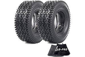 (2-Set) AR-PRO 13x5.00-6 Tire Tube Sets for Razor Dirt Quad Versions 1-18