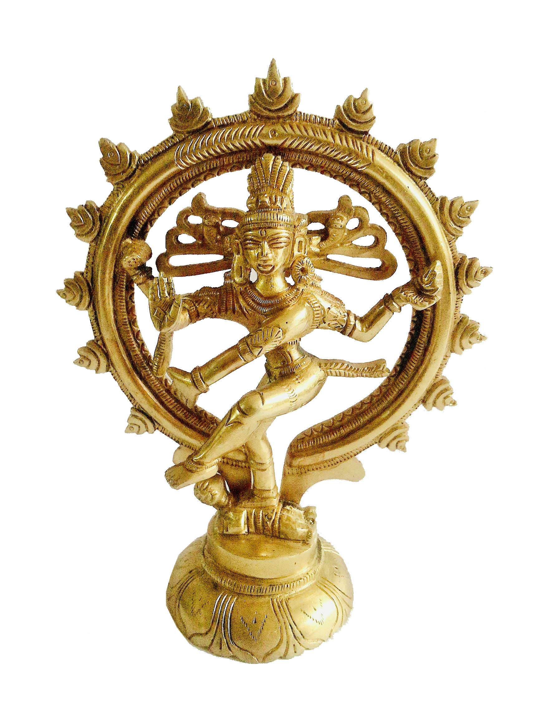 Buy Lord Nataraj (Shiva) SF Brass Statue Natraj Dancing Shiva Statue