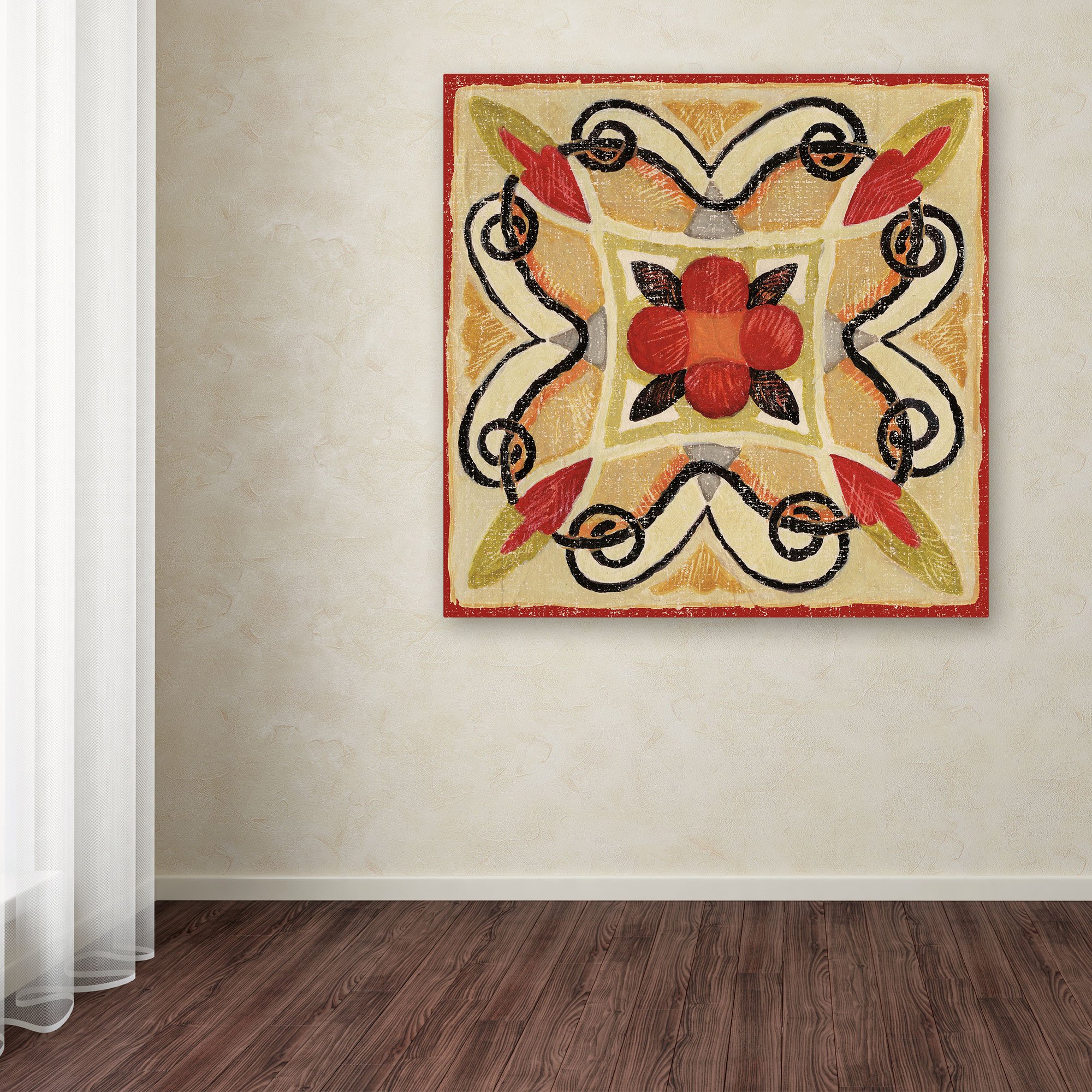 Michael Andersen＆Son 三つ編みの女の子　デーンマーク壁掛け Amazon.co.jp: Trademark Fine Art ボヘミアン ルースター タイル