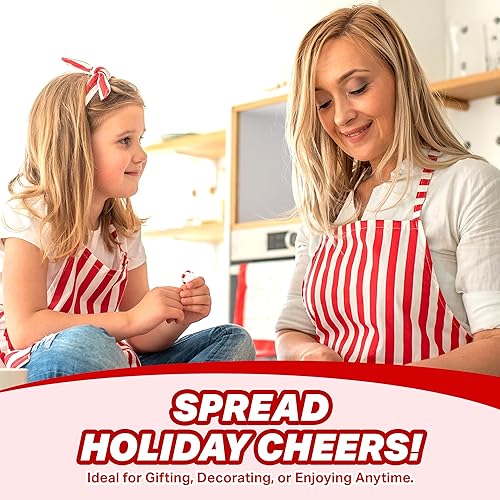 Miniatura 4 de CHAIN & JO SWEETS Starlight Peppermints - Mentas de 5 libras, aproximadamente 400 caramelos de menta envueltos individualmente, mentas de caramelo