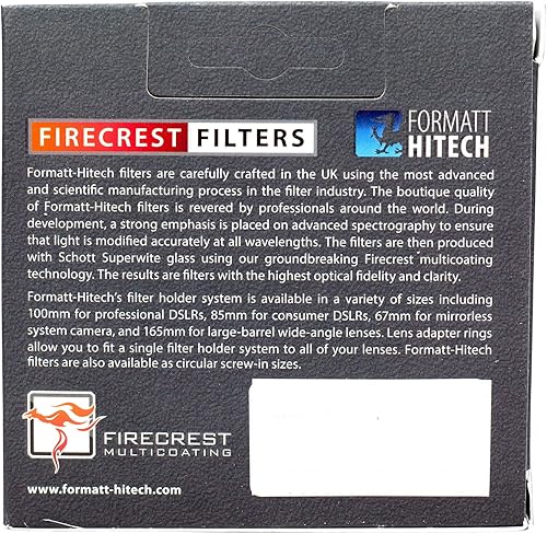 Miniatura 3 de Firecrest ND 2.835 in Densidad neutra ND 1.2 (4 Paradas) Filtro para producción de fotos, vídeos, emisiones y cine