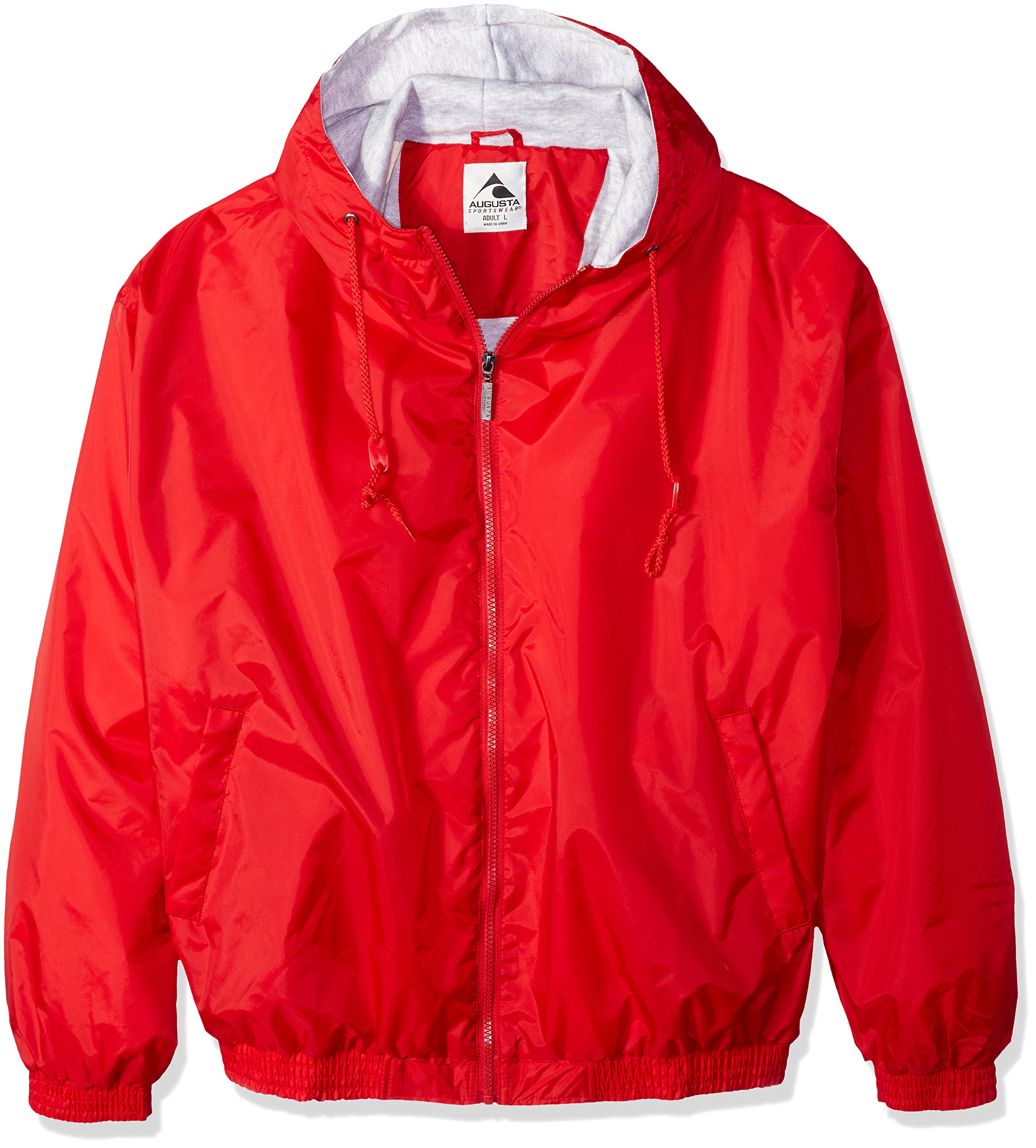 Augusta Sportswear Unisex-Adult Hooded Taffeta Jacket/Fleece Lined