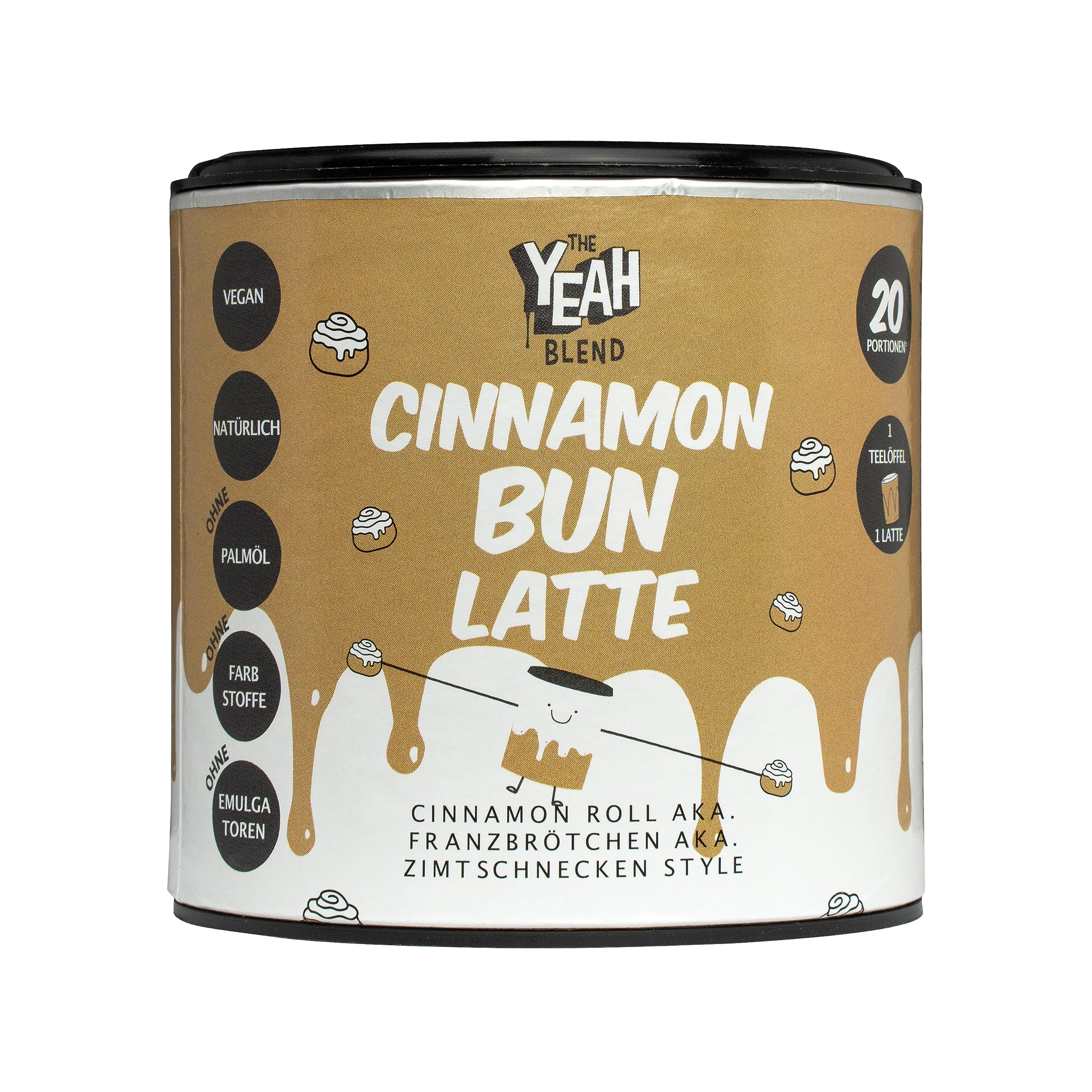 The Yeah Blend Cinnamon Bun Latte