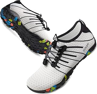 SIMARI Mens Womens Water Shoes Sports Quick Dry Barefoot Diving Swim Surf Aqua Walking Beach Yoga