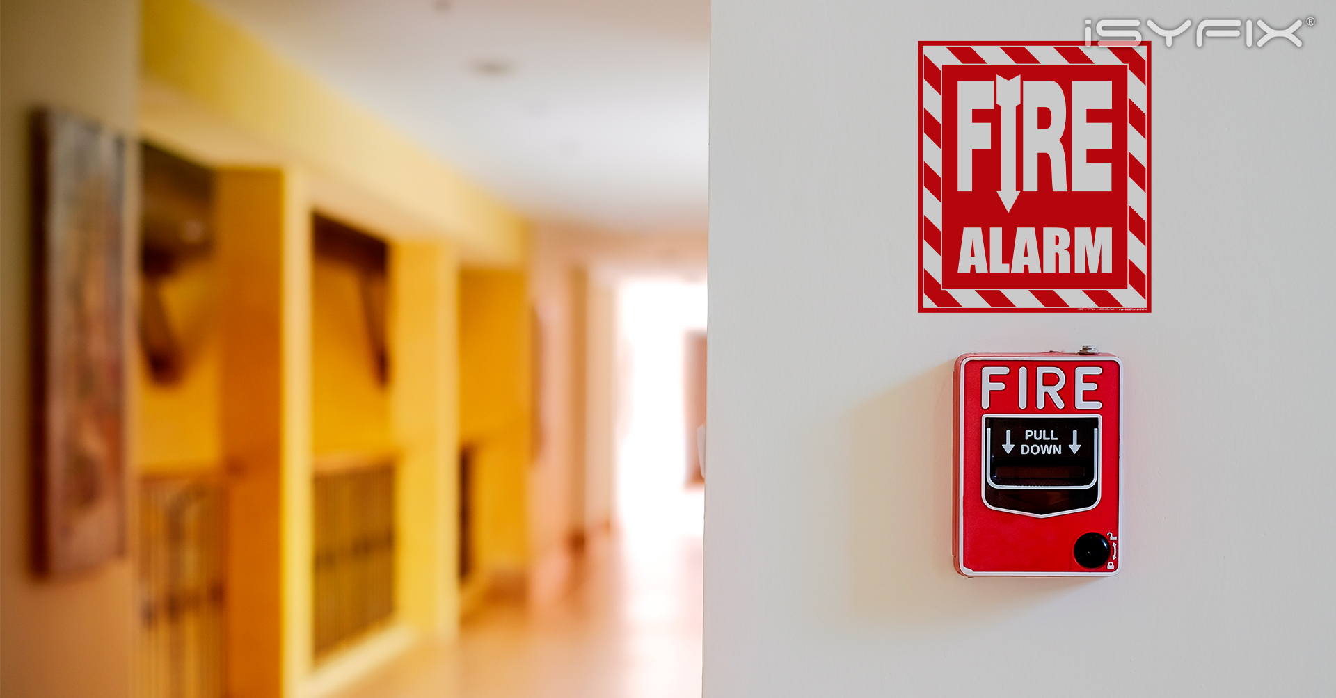 ISYFIX ISYFIX Fire Extinguisher Signs Stickers 5 Pack 4x12 Inch Premium Selfadhesive Vinyl Decal Laminated For Ultimate Uv Weather Scratch Water Fade Resistance Indoor Outdoor - View #6