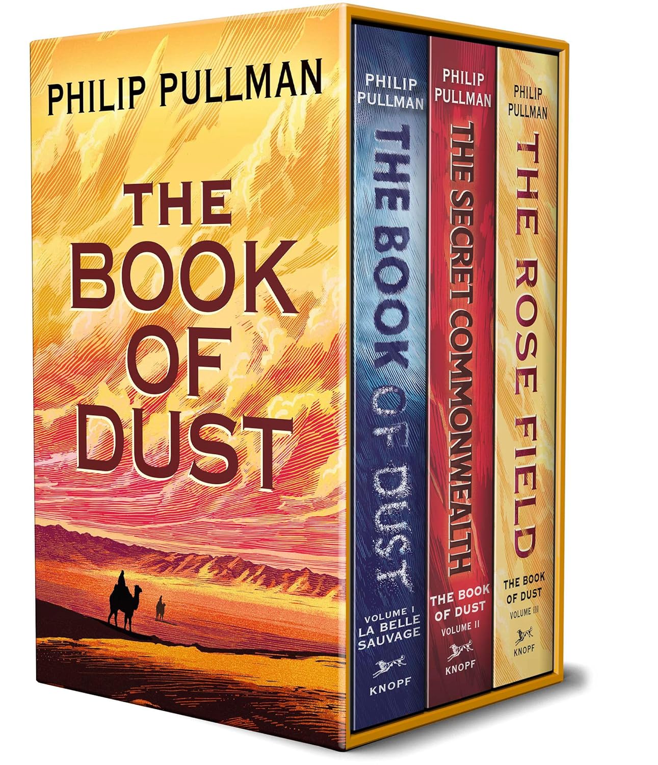 The Book of Dust 3-Book Paperback Boxed Set: La Belle Sauvage; The Secret Commonwealth; The Rose Field      Paperback – October 20, 2026
