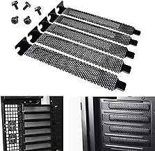 5 pcs Black PCI Slot Dust Filter