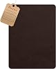 ONine Leather Repair Patch,Self-Adhesive Couch Patch,Multicolor Available Scratch Leather 8X11 Inch Peel and Stick for Sofas, Car Seats Hand Bags JacketsDark Brown Leather