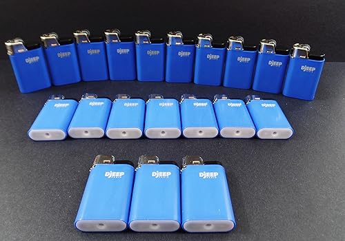 Miniatura 5 de Lote de 20 encendedores Djeep azules