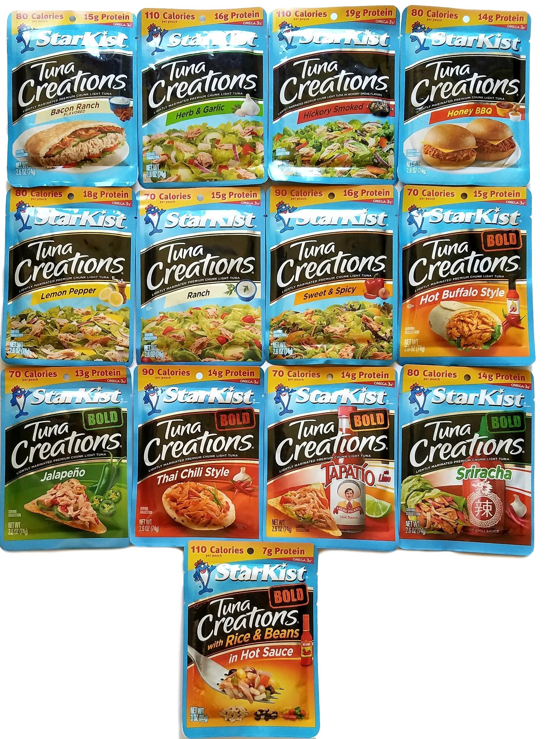 Starkist Tuna - Variety Pack of 13 Flavors