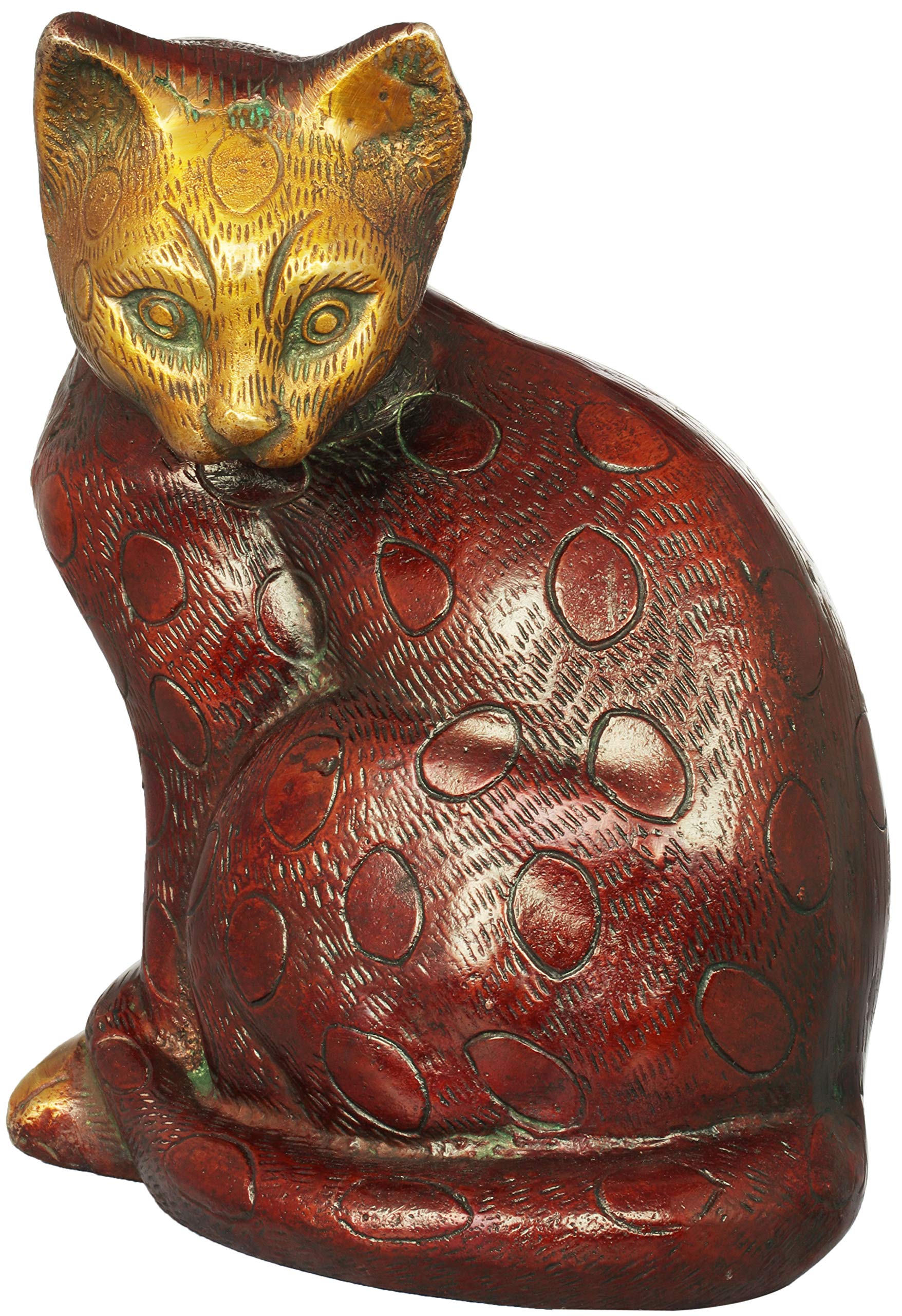 Amazon.co.jp: エキゾチック インディア 猫 - 真鍮像 ZCN45 : Home