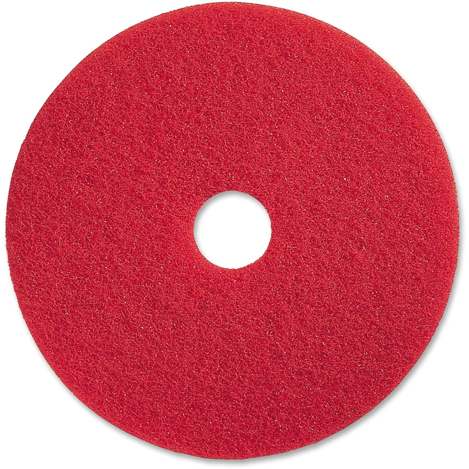 Genuine Joe Red Buffing Floor Pad, 20" (Pack of 5)