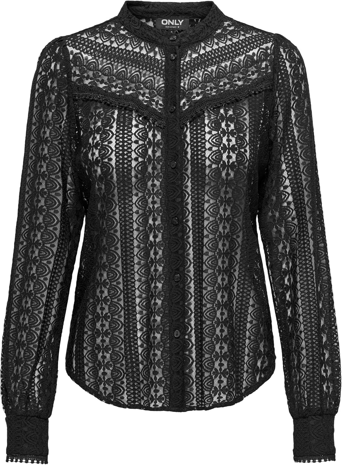 ONLY Damen Bluse Jdybrooke L/S – Langärmlig, Aus Viskose, Lässiger Schnitt, Von Der Dänischen Marke ONLY