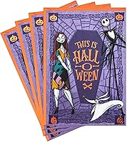 Vista 1 de Hallmark Disney Tim Burton's The Nightmare Before Christmas (4 tarjetas con sobres) This is Halloween