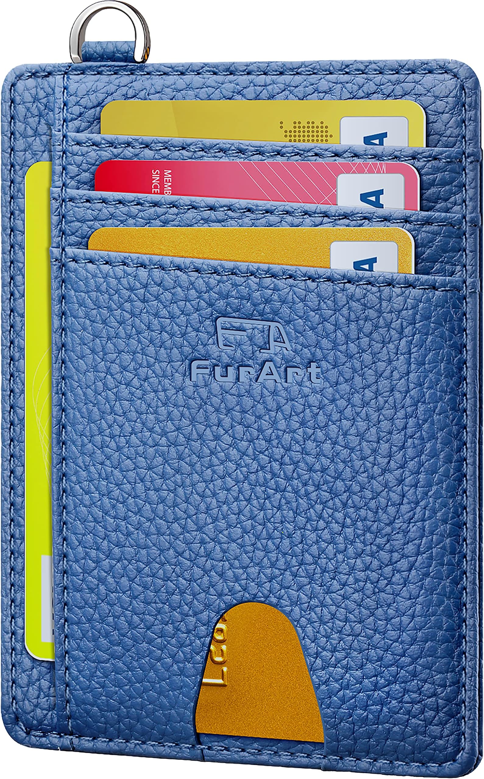Slim Minimalist Wallet, Front Pocket Wallets, RFID Blocking, Credit Card Holder for Men