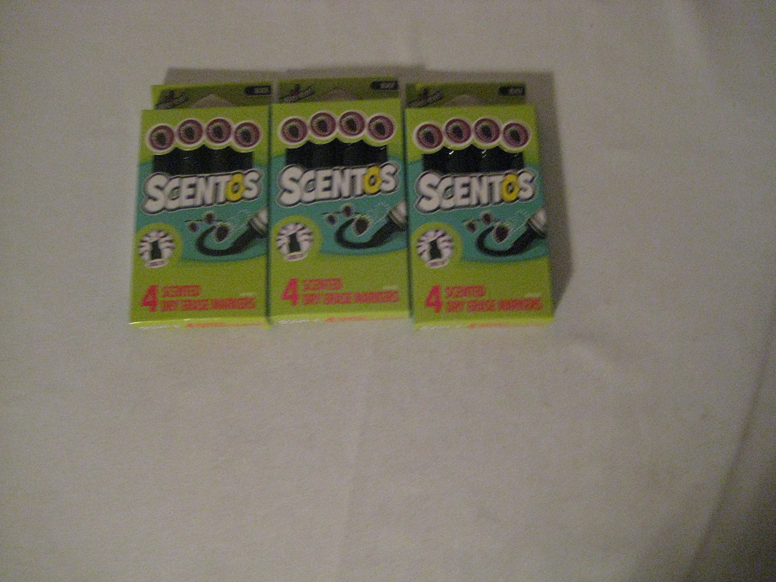 Scented Dry Erase Black Markers (3 Pack)