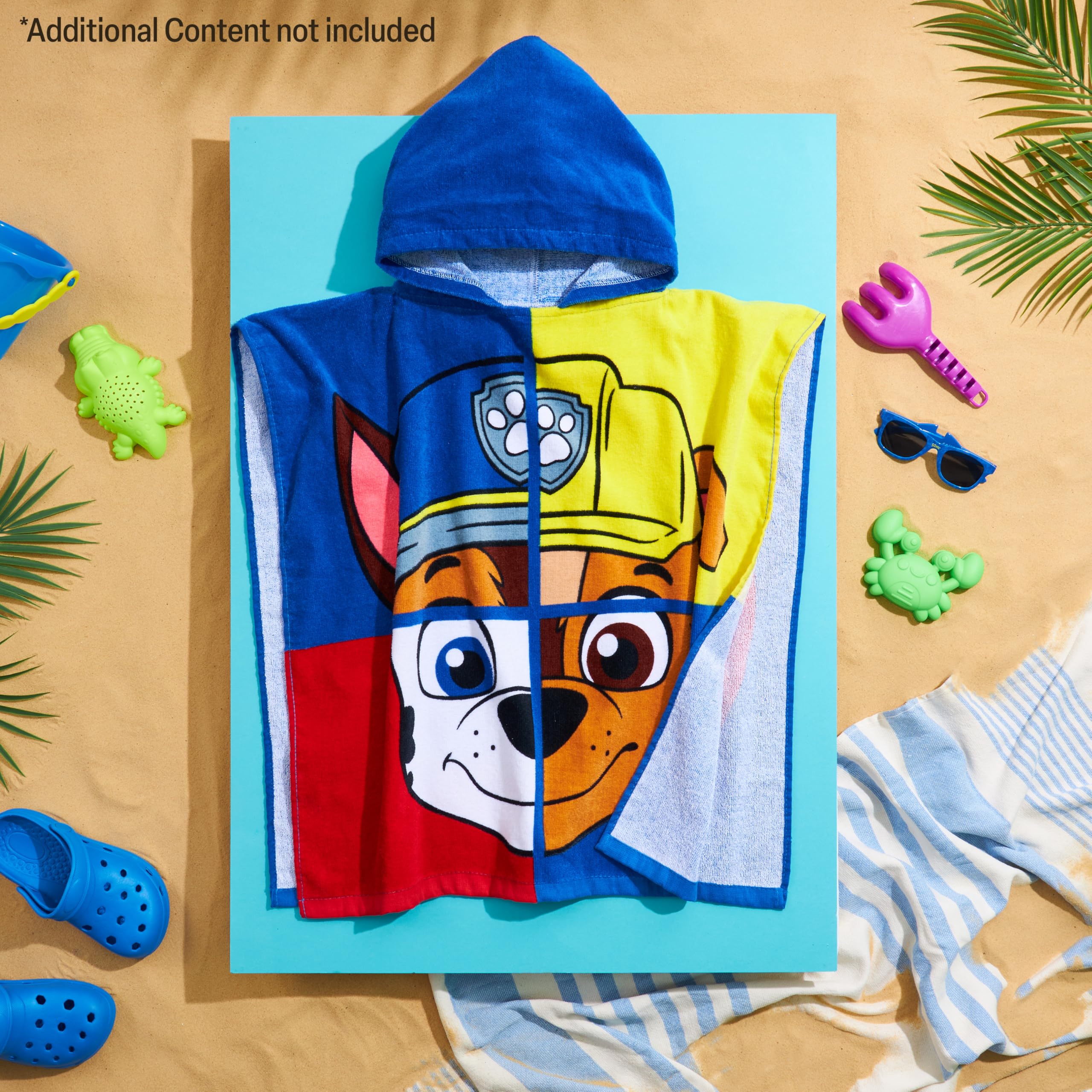 Rayson Badeponcho Mit Kapuze Für Kinder - Saugstarker Mikrofaser Poncho Strandtuch