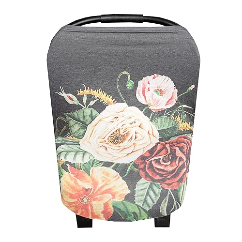 Miniatura 8 de Copper Pearl Funda multiusos: fundas de asiento de automóvil, funda de lactancia y funda de cochecito para el sol, tela elástica, uso para todas