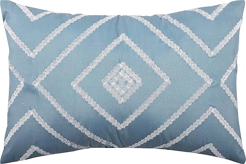 Miniatura 5 de Stratford Park Juego de edredón de 6 piezas, azul, cama tamaño King, moderno y simple, juego de ropa de cama para todas las estaciones