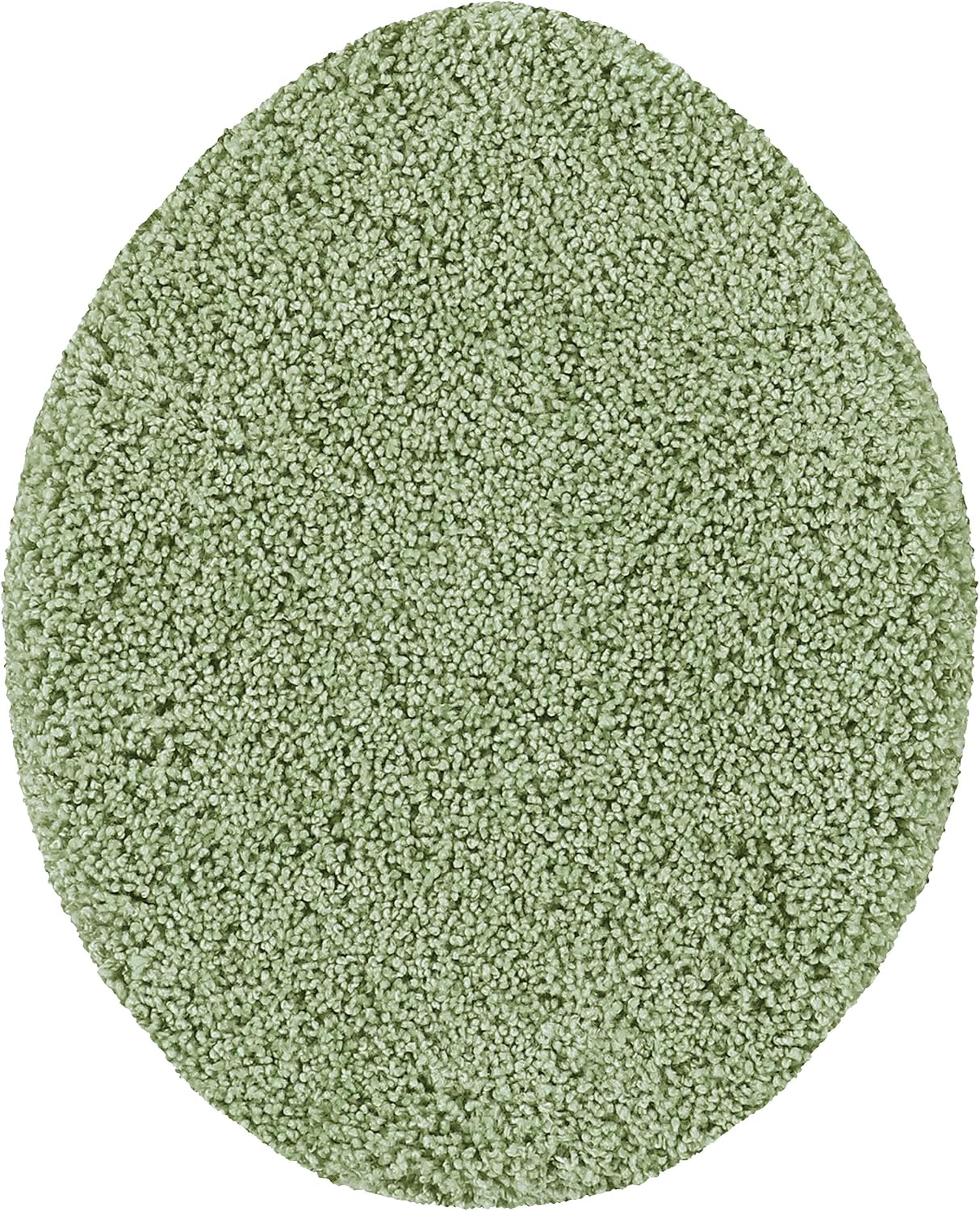 Maples Rugs Softec Non Slip Washable & Quick Dry Elongated Toilet Seat Lid Cover [Made in USA], Sage