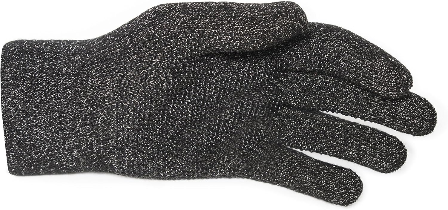 Agloves Polar Sport Unisex Touchscreen/Smartphone Gloves, Fleece Lined Interior for Comfort & Warmth, Compatible with: iPhone, Android, iPad & Nexus - M/L Black : Sports & Outdoors