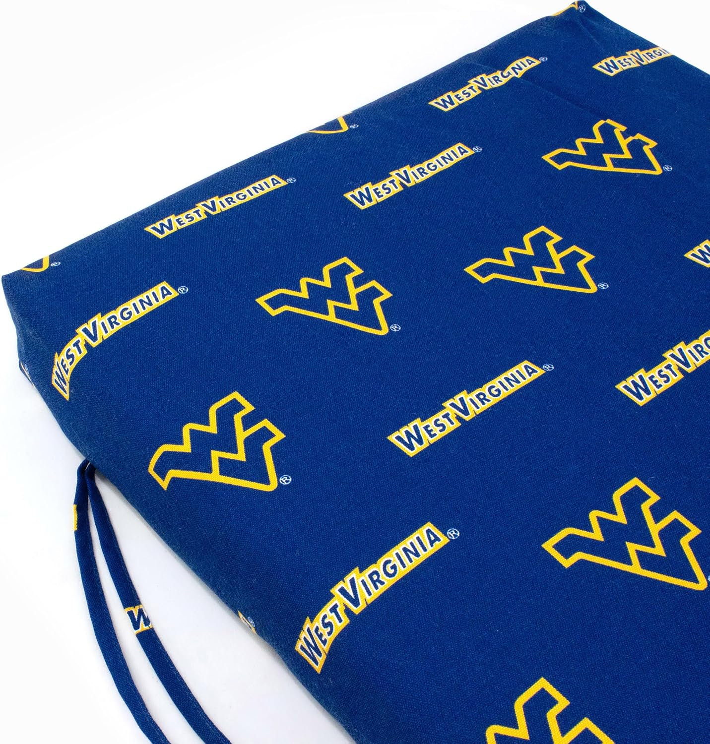 College Covers 2 Piece Cushion, West Virginia Mountaineers
