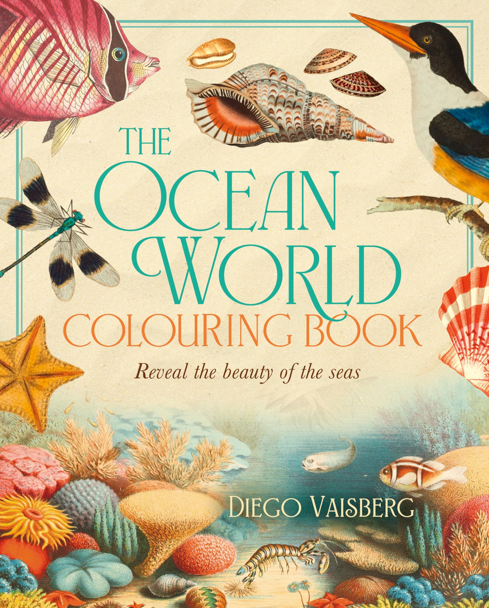 The Ocean World Colouring Book by Diego Vaisberg, Diego Vaisberg - 9781398834088