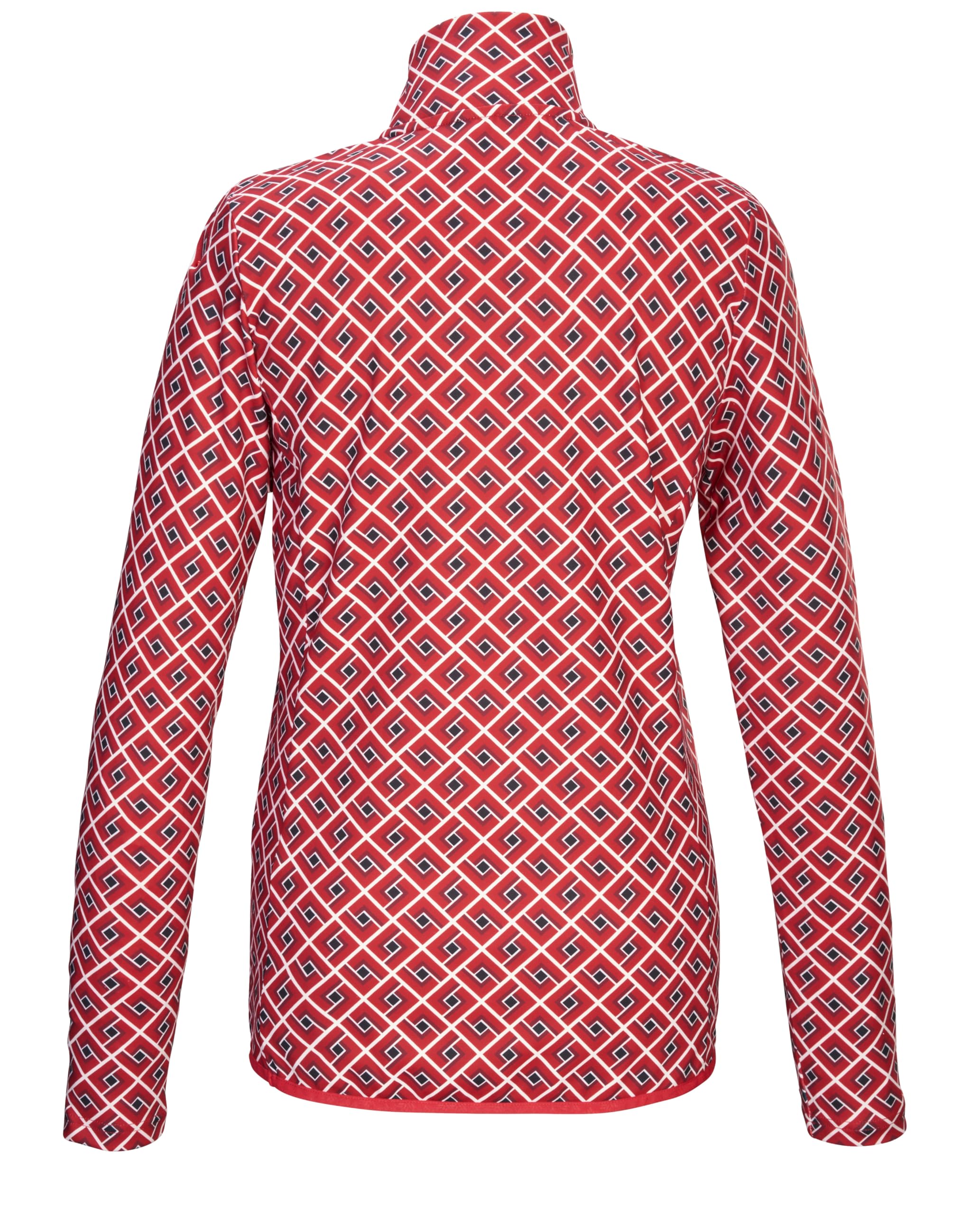 Killtec Damen Powerstretchshirt/Midlayer mit Stehkragen und Reißverschluss