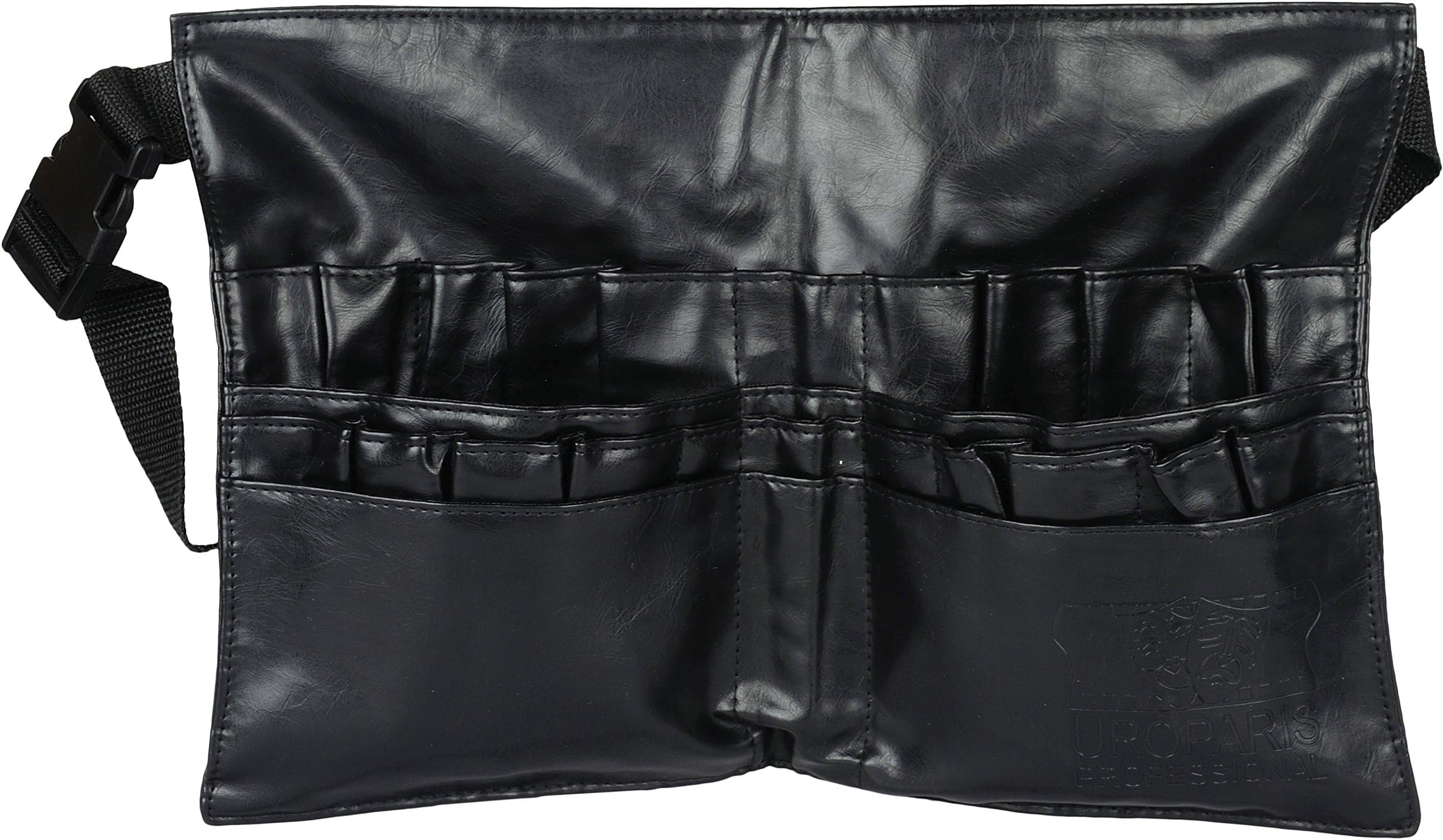 UROPARIS Professional Brush Pouch, Black, 25 cm x 15 cm x 1 cm