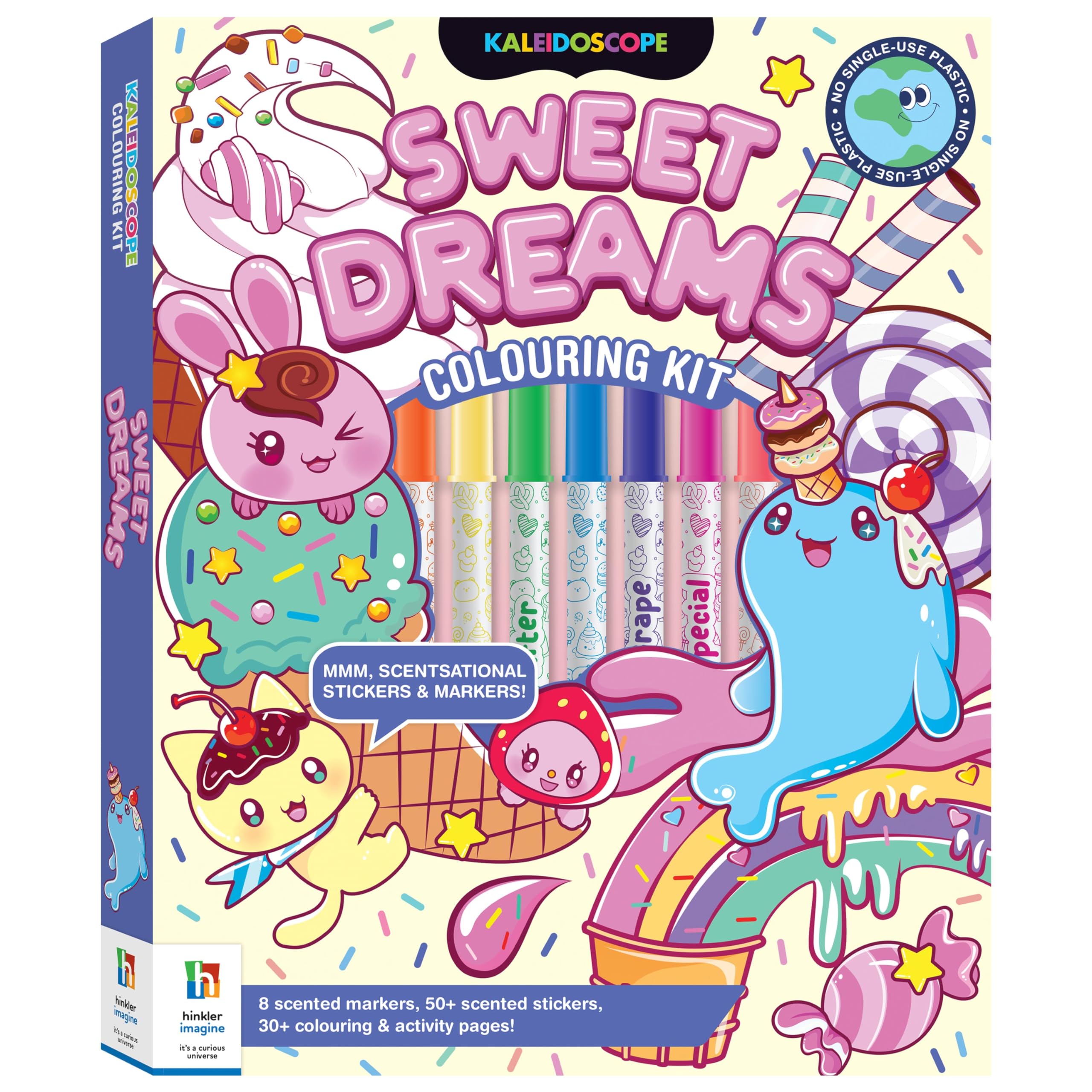 Kaleidoscope Colouring Kit Sweet Dreams (Sweet Treats)