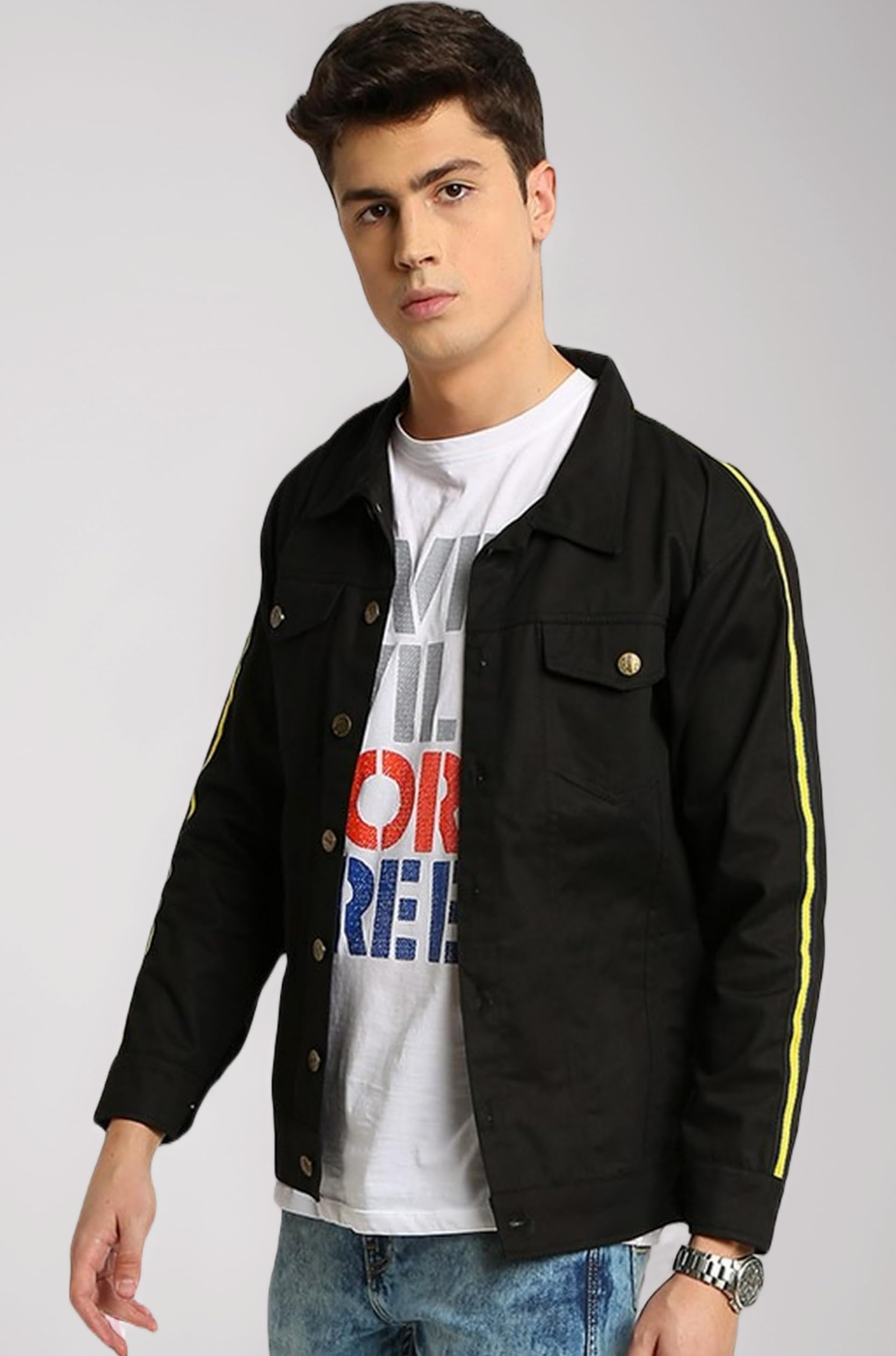 VOGATI Men's Denim Jacket