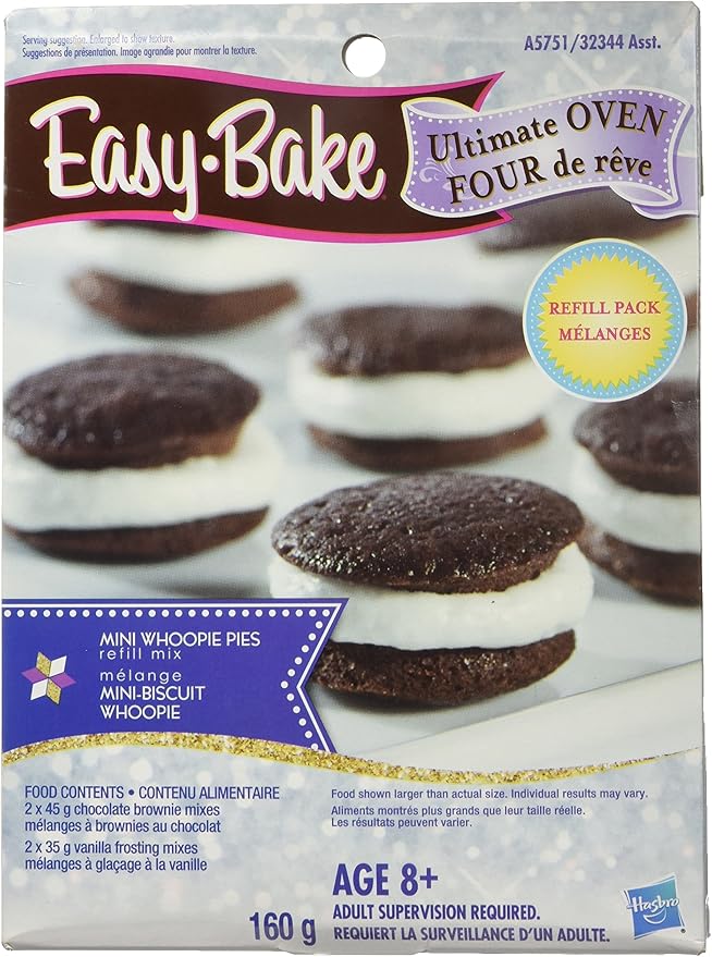 Hasbro EasyBake Refill Mini Whoopie Pie Mix, Net Wt. 5.6