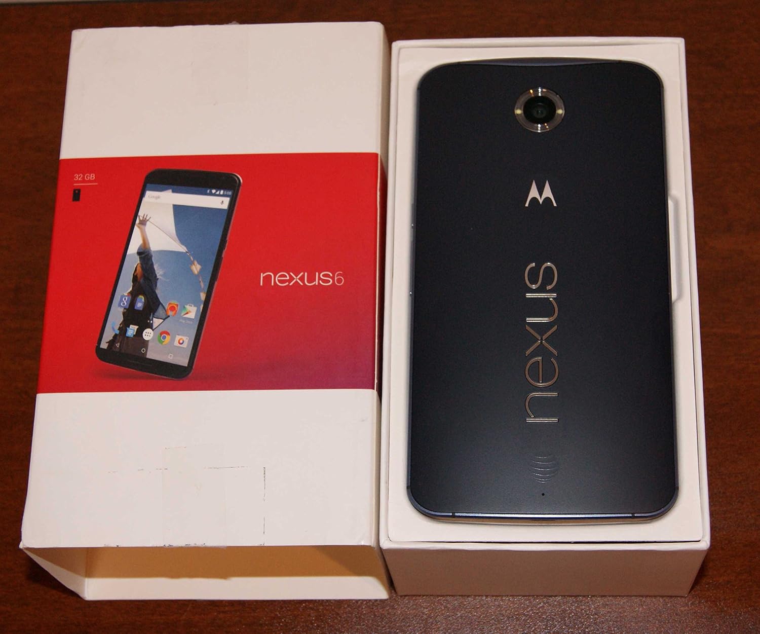Amazon 話題商品 Google Nexus 6 ネクサス 6 本体 米国モデル Xt1103 Simフリー 並行輸入品 32gb ダークブルー スマートフォン本体 通販