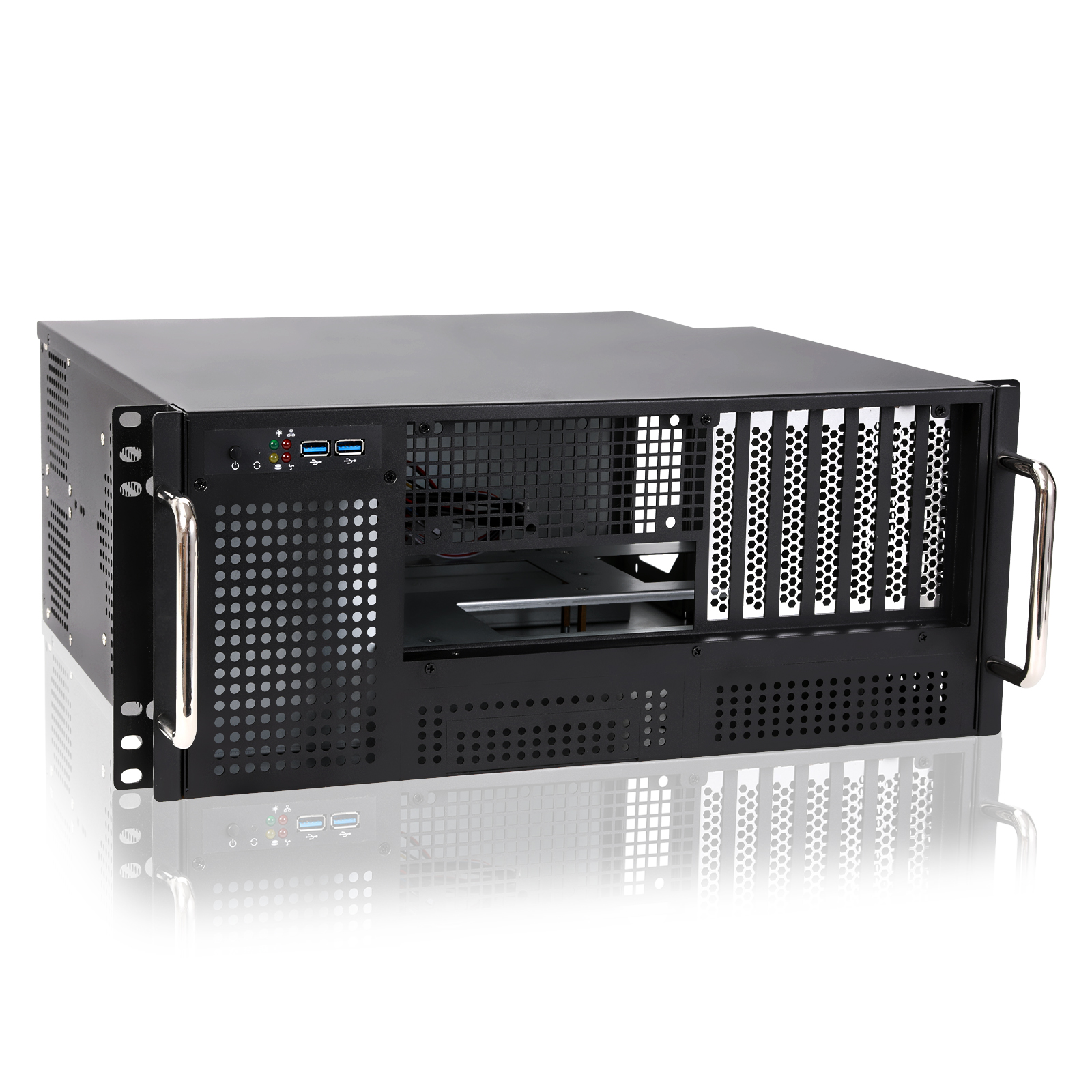 RackChoice 4U Front I/O ATX/Micro ATX rackmount Server