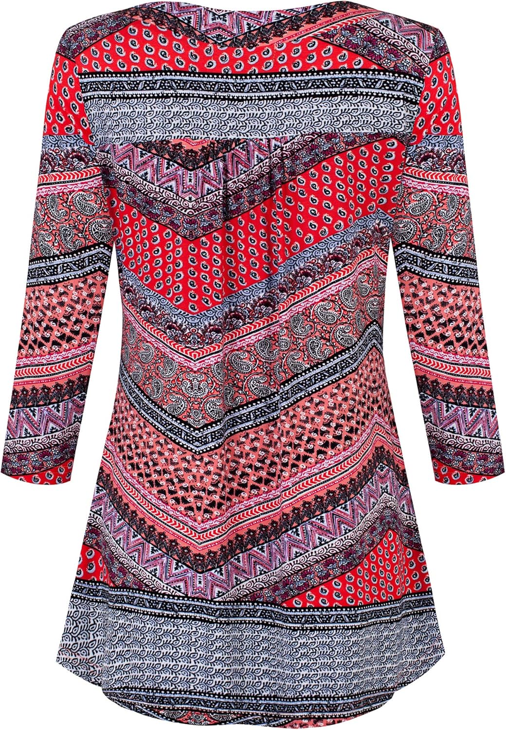 Ninedaily Women's Tops Fall Long Sleeve Floral Loose Dressy Tunic Blouse at  Women’s Clothing store