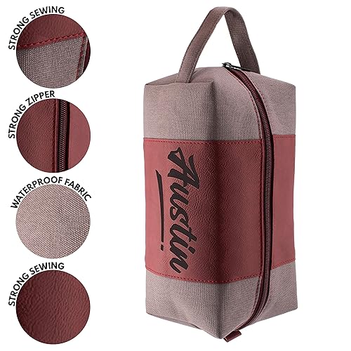 Miniatura 5 de Amazing Items Neceser personalizado para hombres  12 diseños diferentes  Regalos para papá, kit de afeitado para hombre, bolsas de lona impermeable