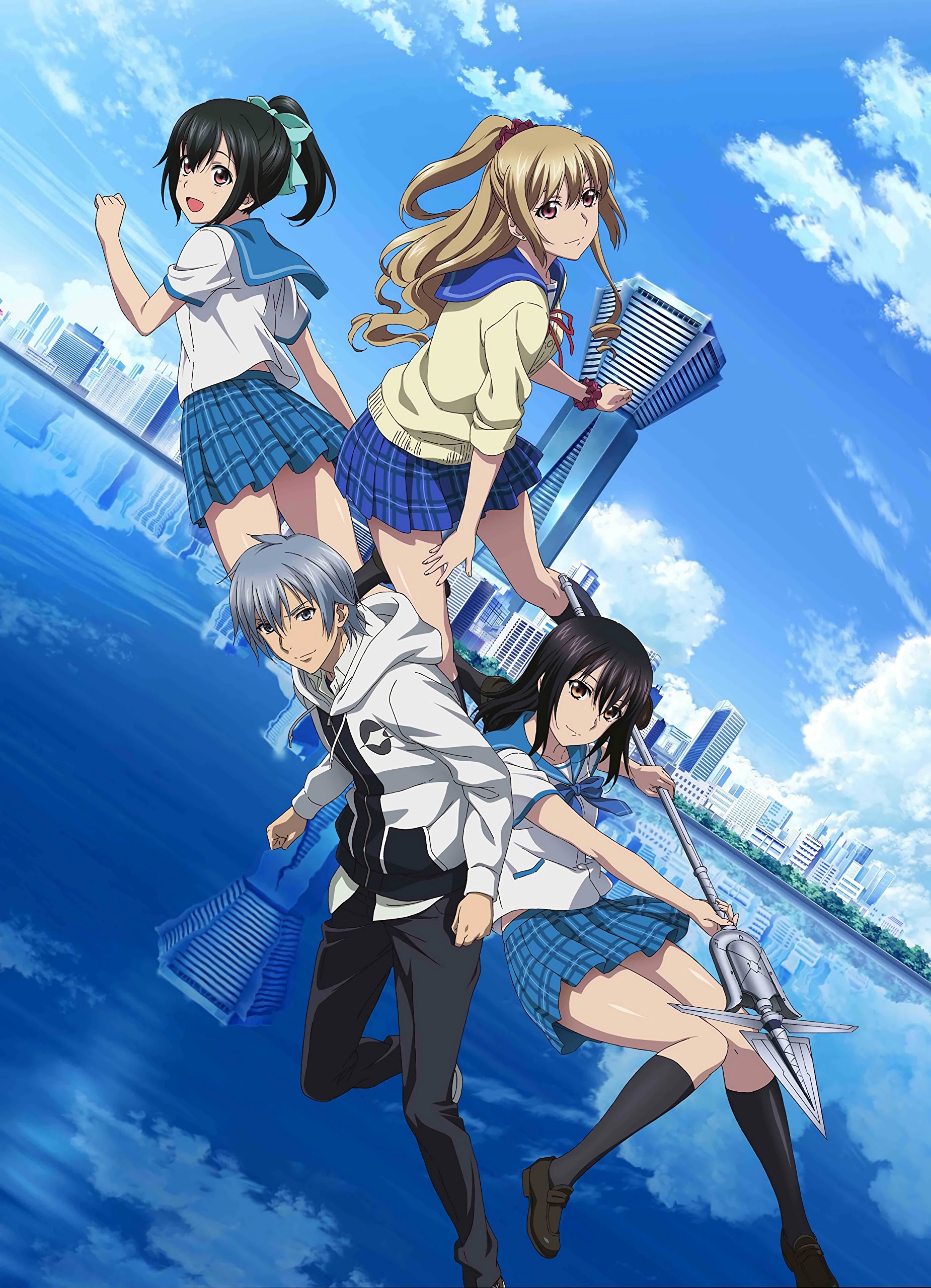 Amazon Com 12 X 16 Strike The Blood ストライク ザ ブラッドanime Poster Posters Prints
