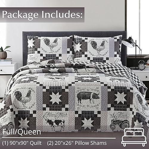 Miniatura 3 de Virah Bella Lodge - Juego de ropa de cama de 8 piezas