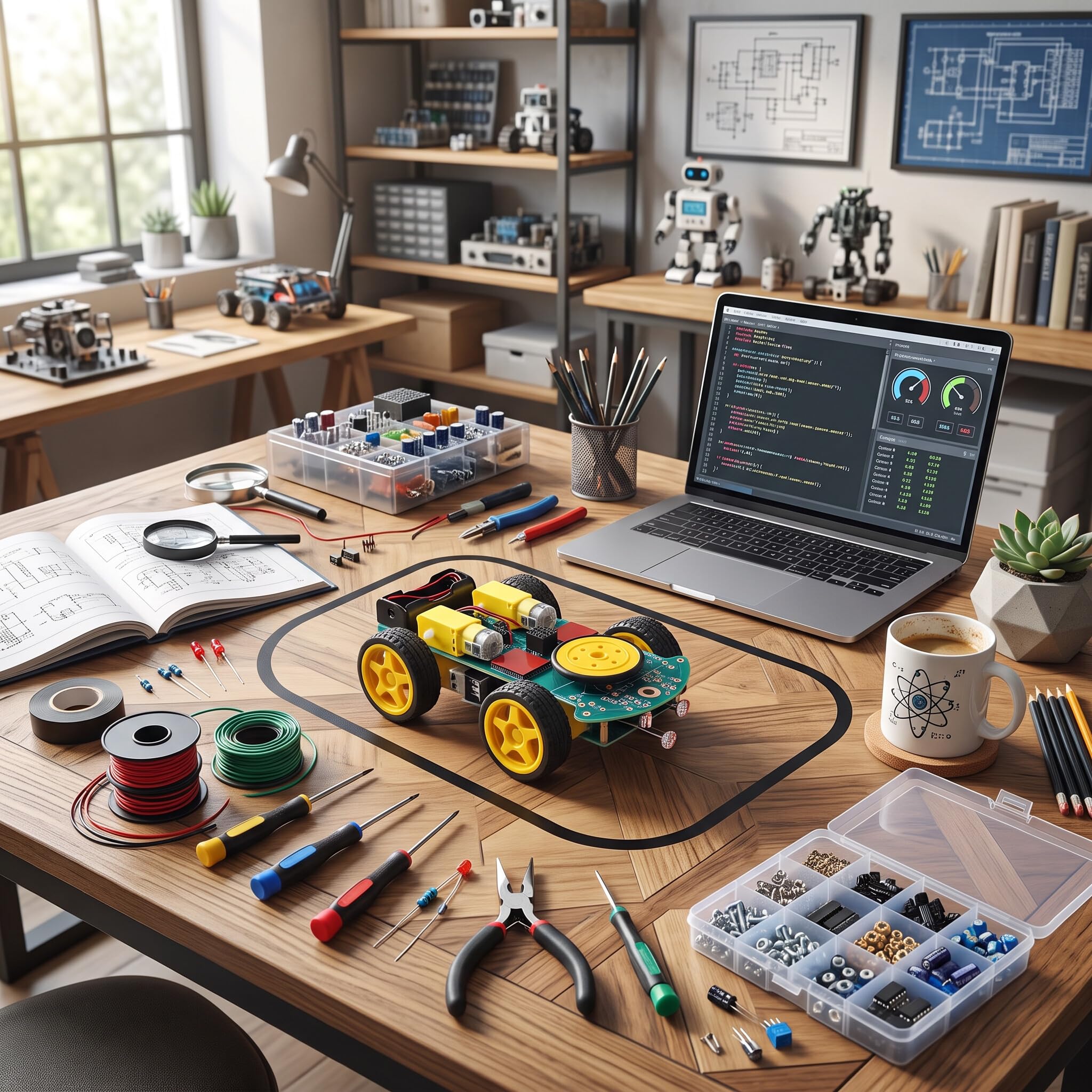 Inteligentne śledzenie samochodu samochodowy zestaw części do produkcji elektronicznej DIY mini robot inteligentny zestaw komponentów elektronicznych