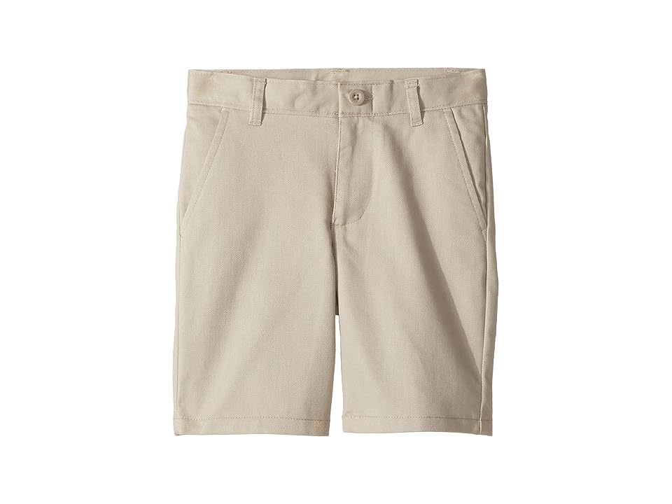

Nautica Kids Regular Flat Front Twill Shorts (Little Kids/Big Kids) (Khaki) Boy's Shorts