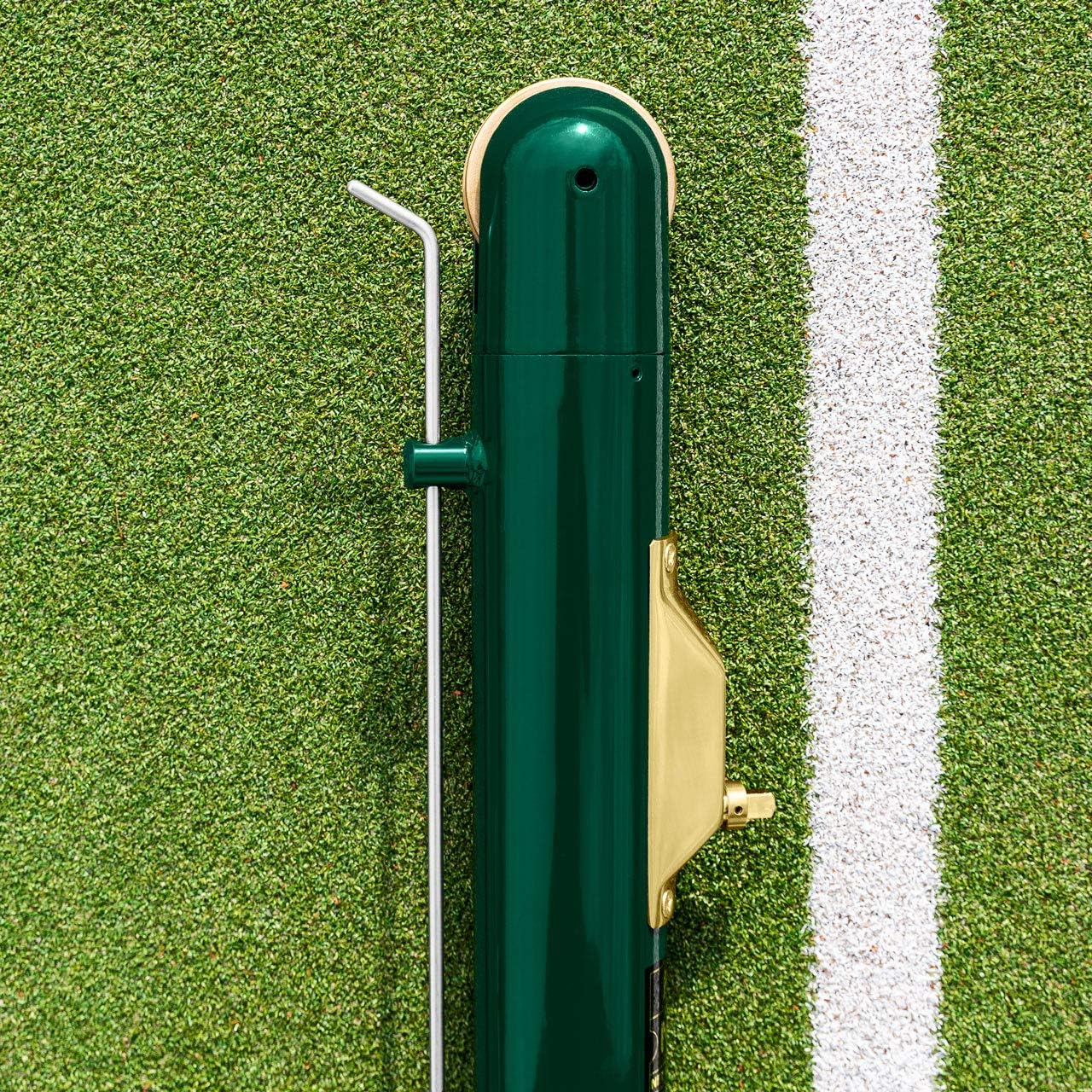 Vermont Premium Tennis Net & Post Lacing Bars [Pair] – Weather-Resistant Stainless Steel, Compatible with Round & Square Posts – Lacing Bars Only