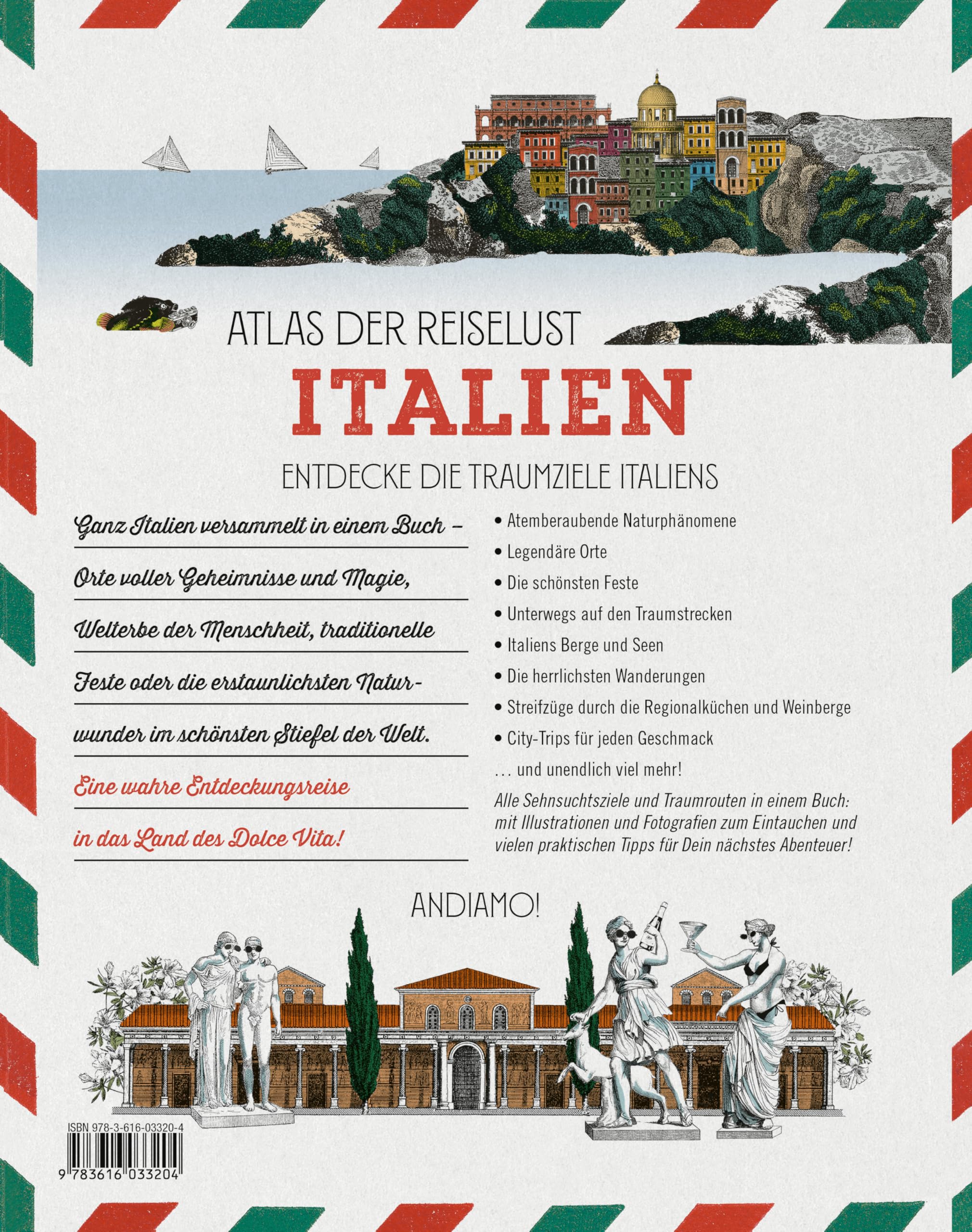 DUMONT Bildband Atlas der Reiselust Italien: Inspiration für ein ganzes Leben