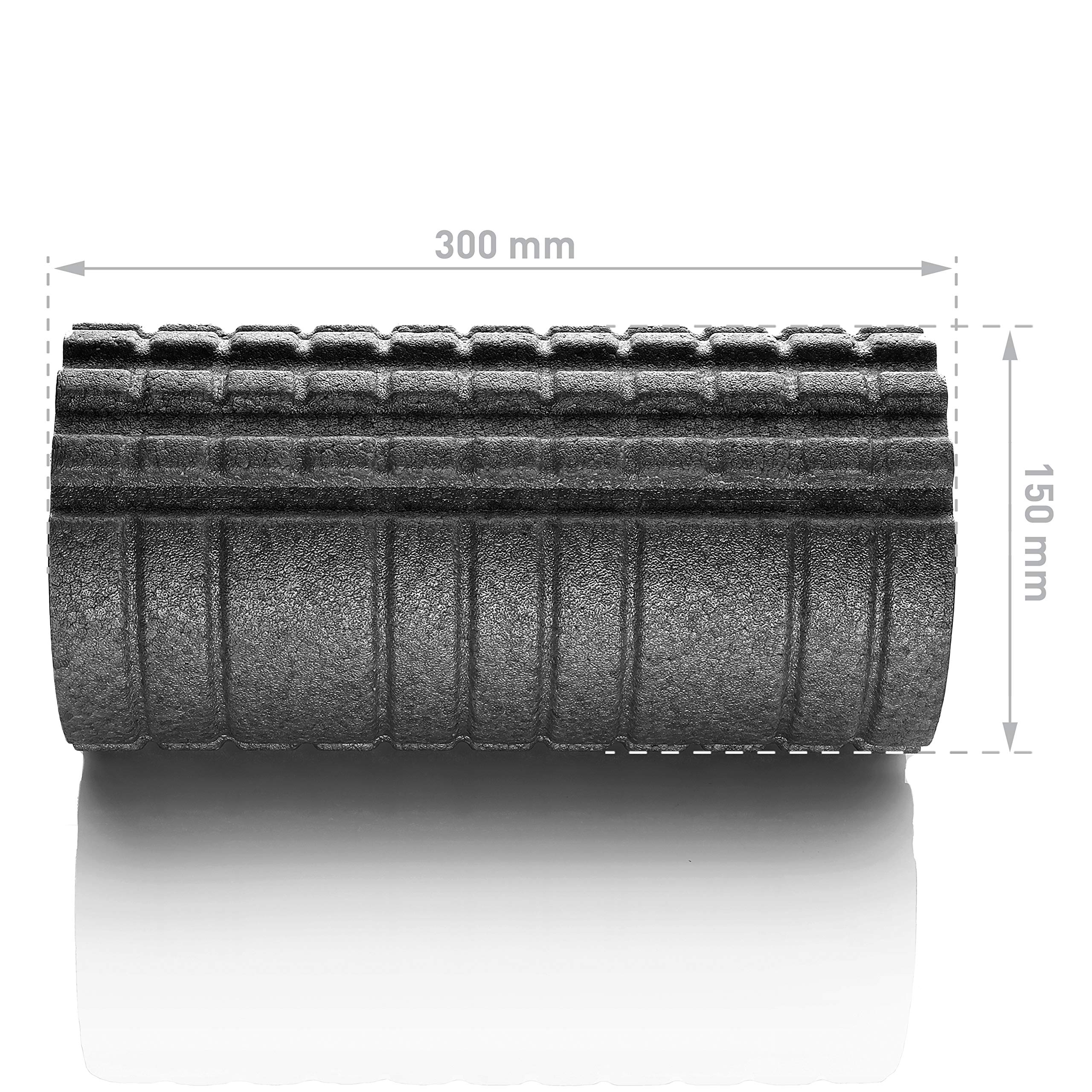 BODYMATE Rouleau de Massage fascias Active dureté Moyenne 30 x 15 cm + E-Book Gratuit - Différents Coloris