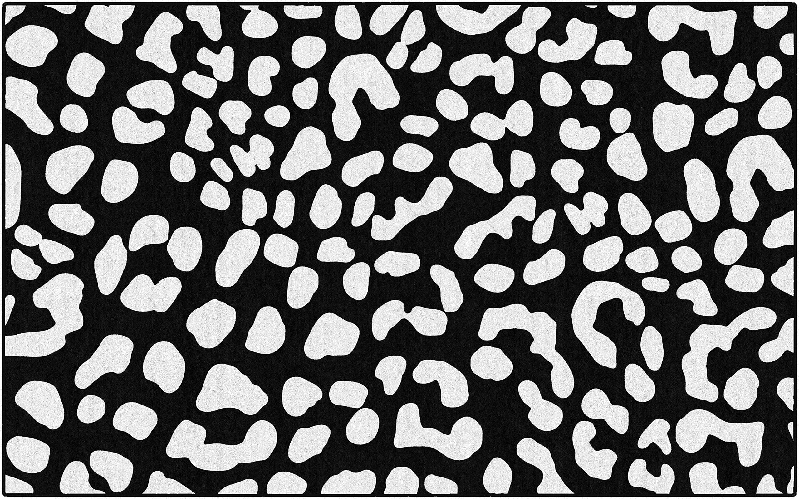 Flagship Carpets Schoolgirl Style Simply Safari Leopard Classroom Area Rug for Indoor Classroom Learning or Kid Bedroom Educational Play Mat, 5'x7'6