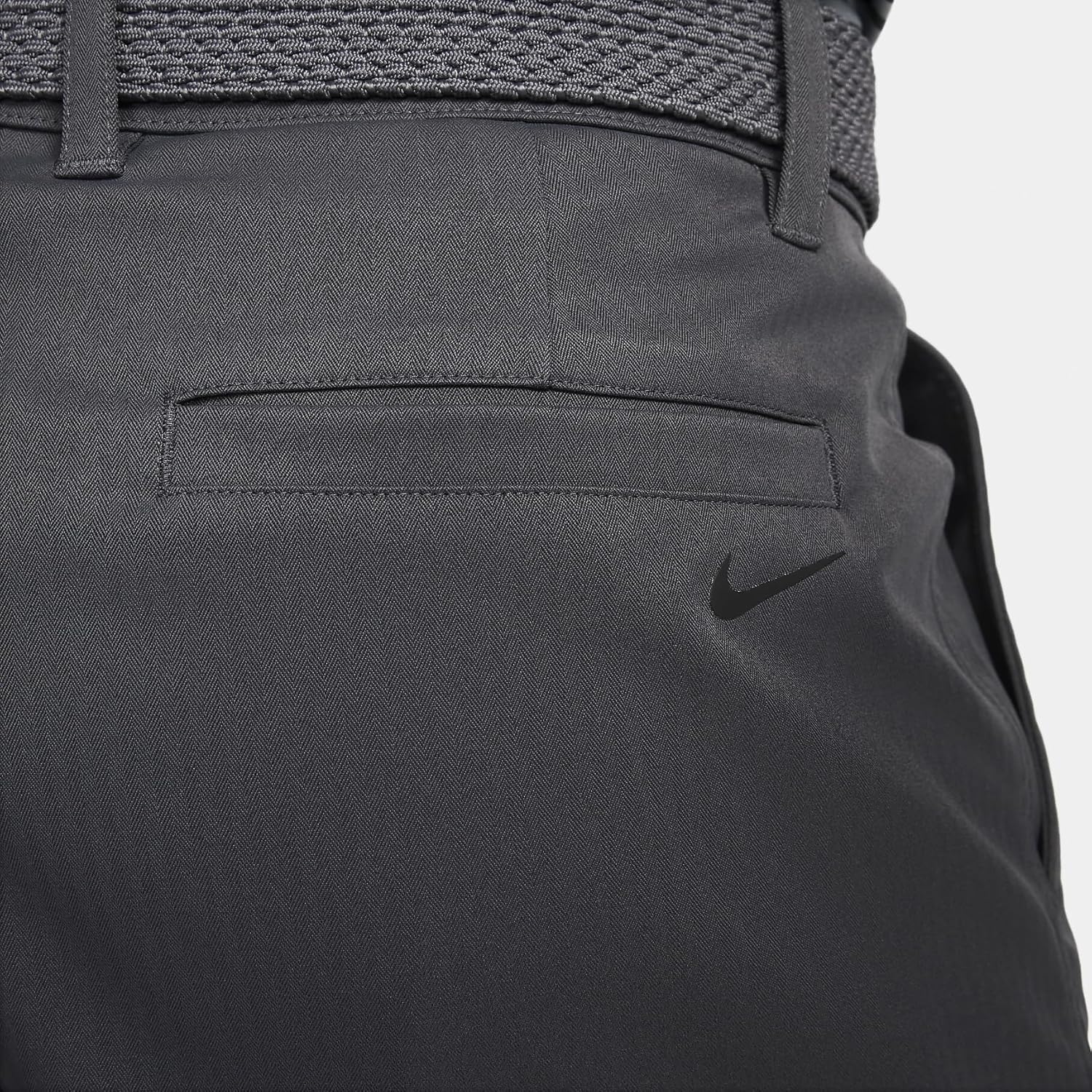 Nike Tour Men's 8" Chino Golf Shorts (Dark Smoke Grey/Black, FD5721-070) Size 36 - Image 5