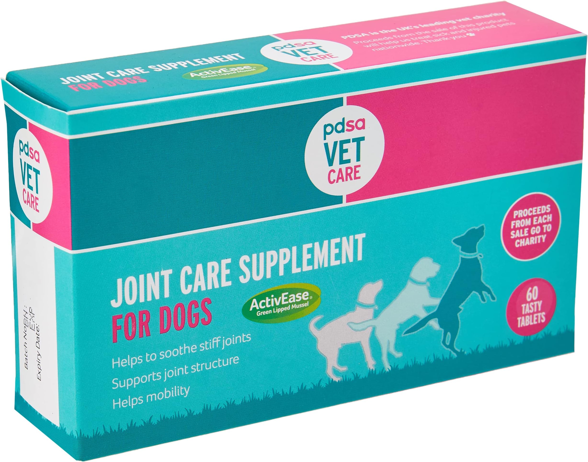 PDSA Joint Care Supplement for Dogs 1x60